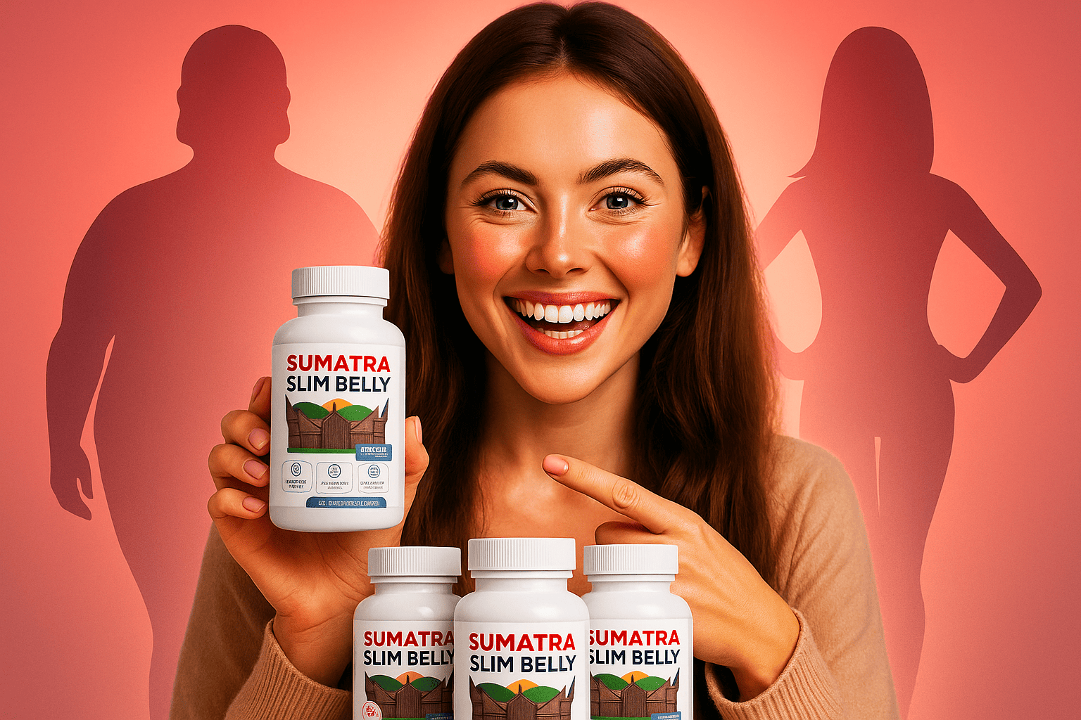 Sumatra Slim Belly Tonic Bottles