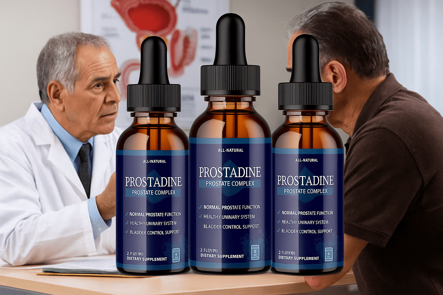 Prostadine natural bottle supplement