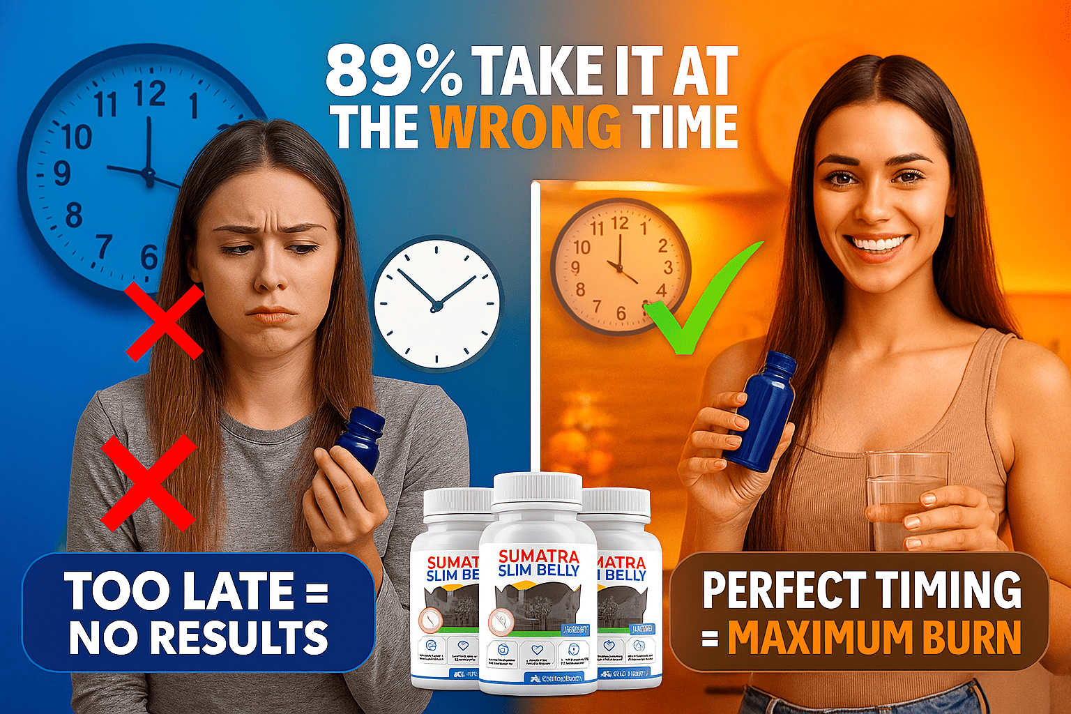 How to take Sumatra Slim Belly Tonic at the right time